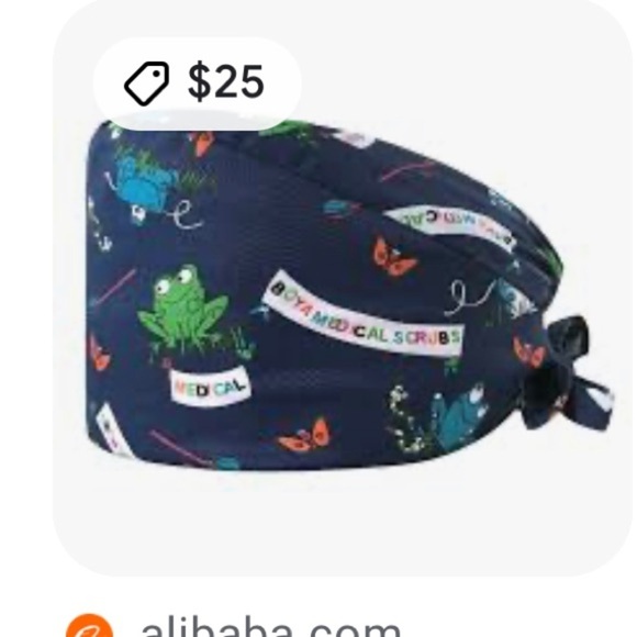 Clearance 3 pieces 2 gray 1 blue Euro Style Adj Scrub Cap nursie dr 0117 - Picture 2 of 10